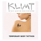 Klimt  Body Tattoo Red Rose