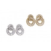 RoRo Σκουλαρίκι Aυτιού Luxury Fashion Stud Earrings E234