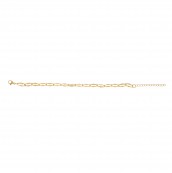 RoRo Αλυσίδα Ποδιού Stainless Steel Ασημί AN121